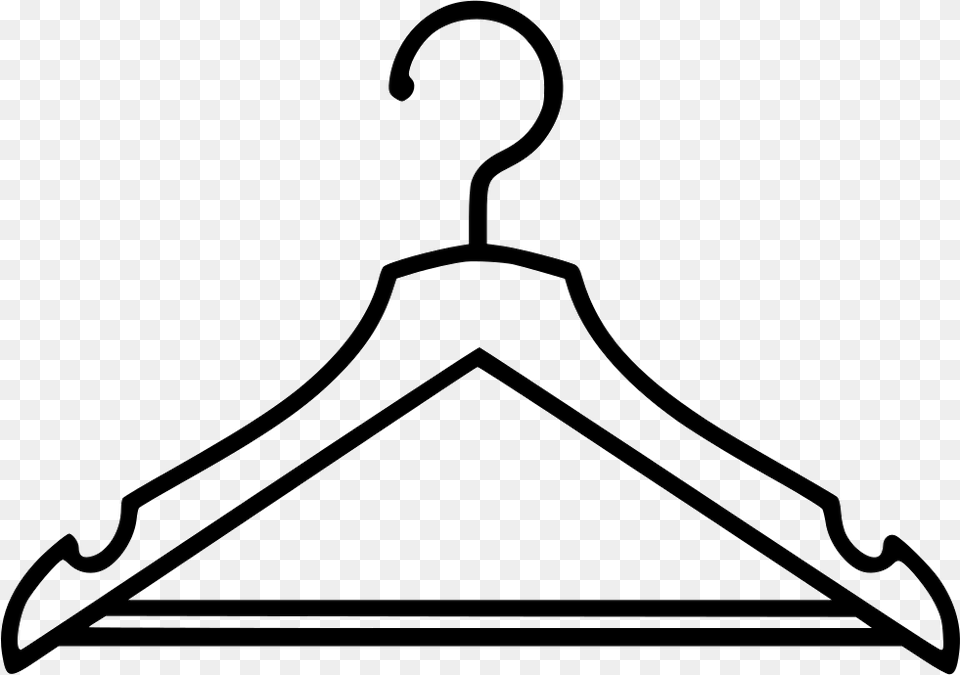 Clothes Hanger Icon Background Hanger Line Icon, Bow, Weapon Free Transparent Png