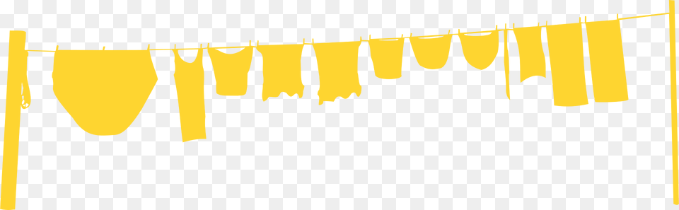 Clothes Line Silhouette, Logo, Text Png
