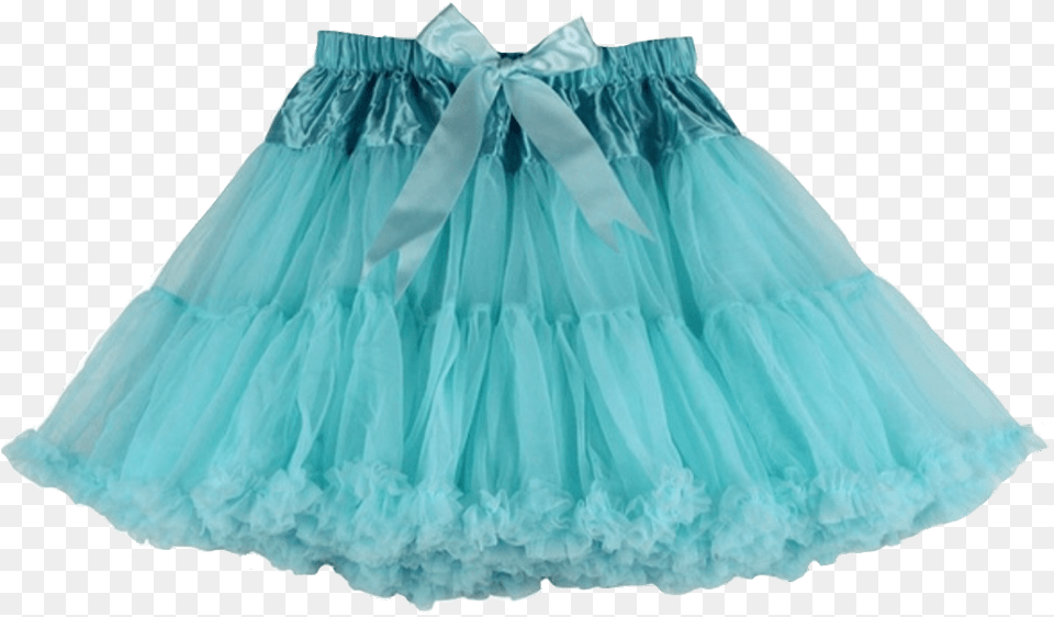 Clothes Skirt Tutu Petticoat Blue Turquoise Cute Miniskirt, Clothing, Dress, Fashion, Formal Wear Png