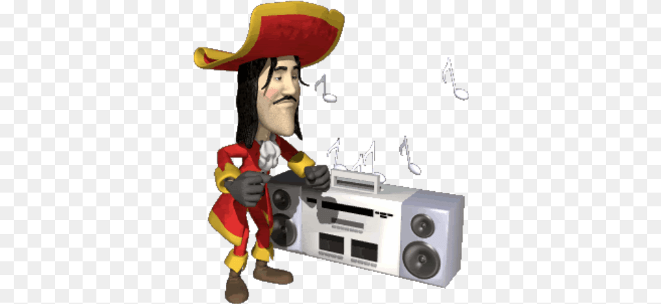 Clothes Swap Bot Dancing Pirate Gif, Clothing, Hat, Electronics, Person Png