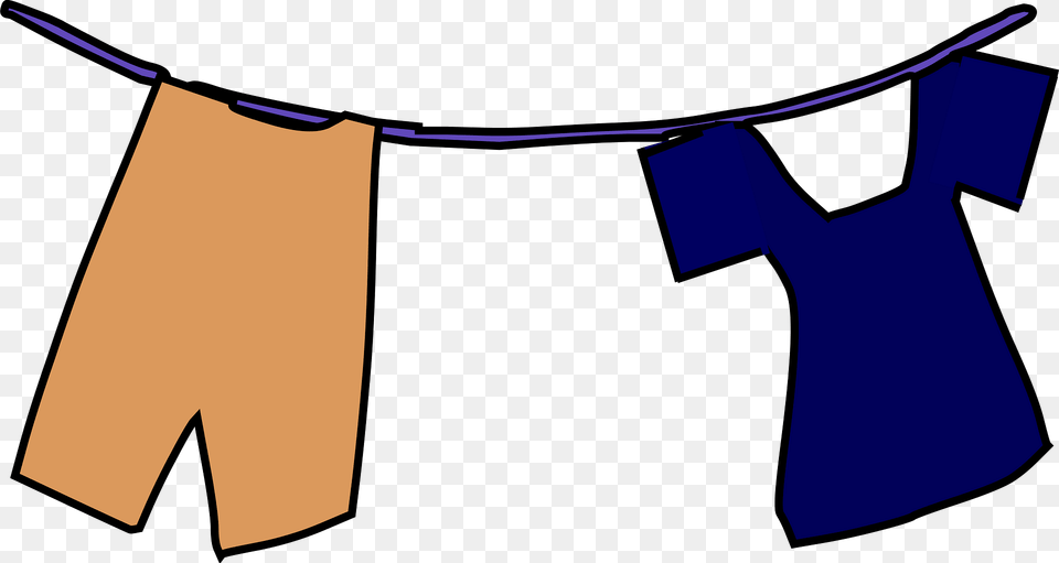 Clothesline Clipart, Clothing, Shorts, Underwear Png Image