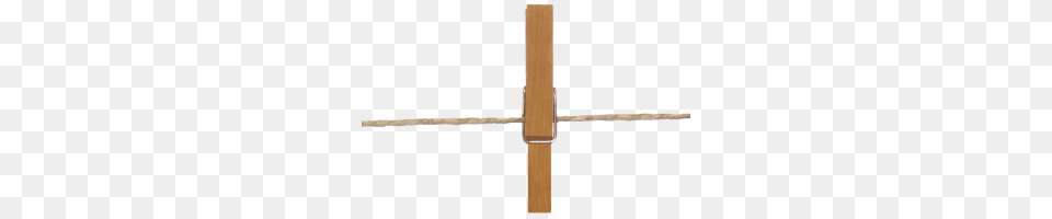 Clothespin, Wood, Device, Cross, Symbol Free Png Download