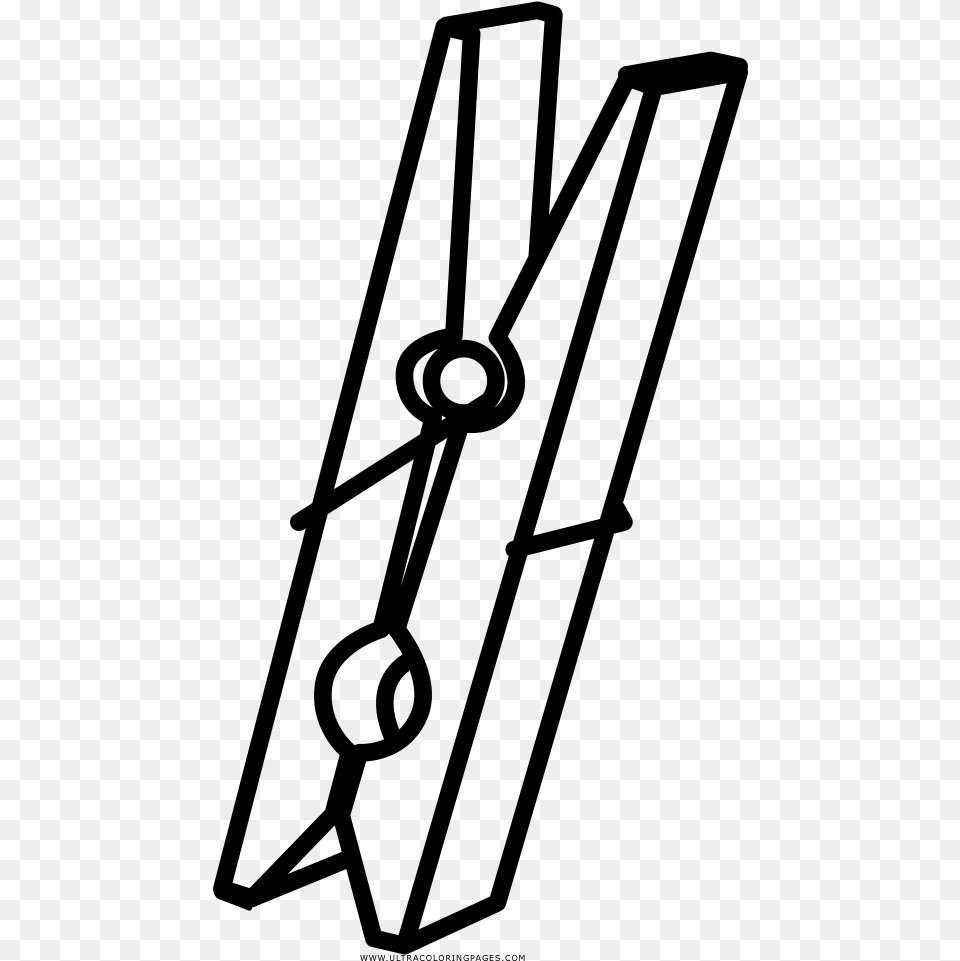 Clothespin Metal, Gray Free Transparent Png