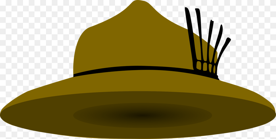 Clothing Brown Scout Hat Svg Clip Arts 600 X 303 Px, Lighting, Sun Hat Free Transparent Png