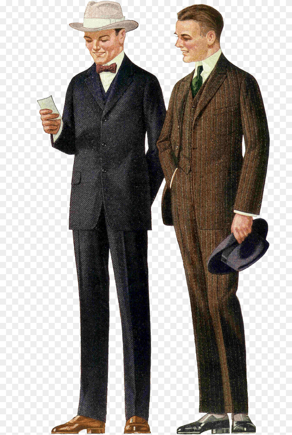 Clothing Clipart Male Clothes 1918 Mens Fashion, Tuxedo, Coat, Suit, Formal Wear Png Image