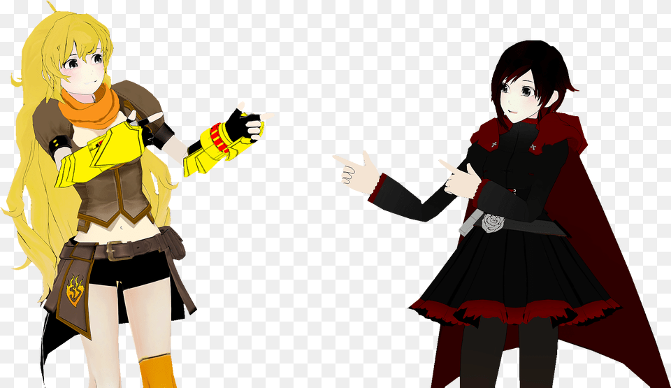 Clothing Rwby Yang, Publication, Book, Comics, Adult Free Png