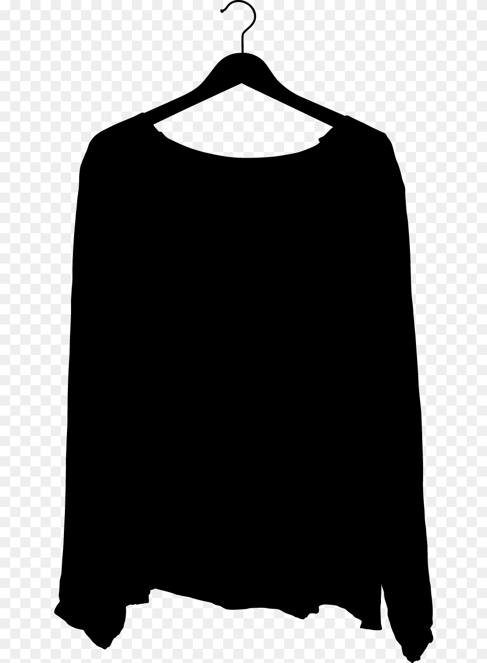Clothing Shoes Silhouette Clothes Hanger, Long Sleeve, Sleeve, Person, Adult Png Image