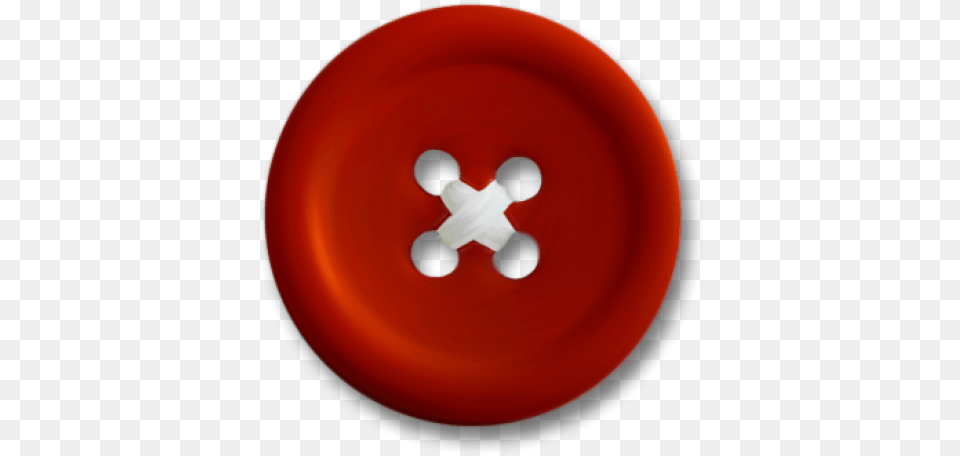 Cloths Button Red Sewing Button, Ball, Bowling, Bowling Ball, Leisure Activities Free Png Download