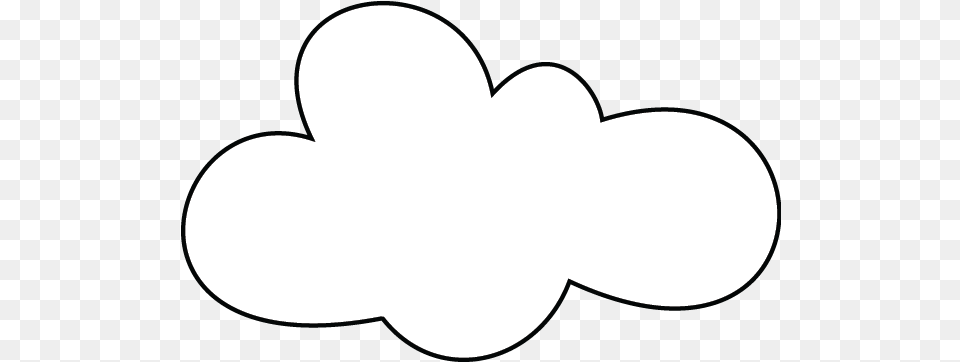 Cloud 153 Nature U2013 Printable Coloring Pages Heart, Logo, Astronomy, Moon, Night Free Png Download