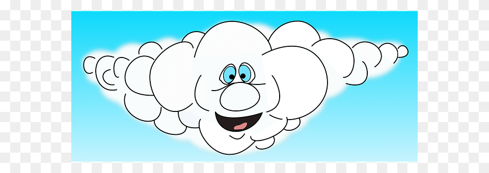 Cloud Cartoon, Face, Head, Person Free Transparent Png