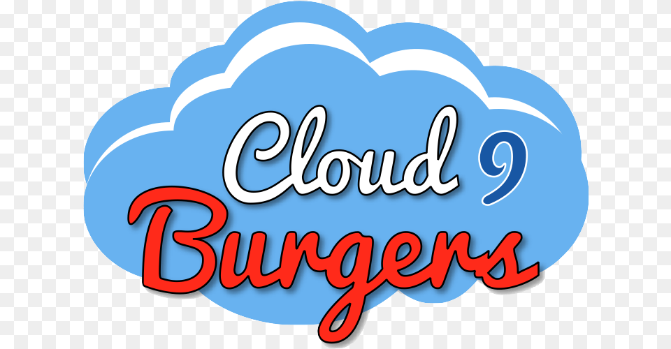 Cloud 9 Burgers Cloud 9 Burgers Logo, Dynamite, Text, Weapon Png