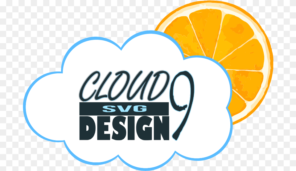 Cloud 9 Design Svg Logo Smlb 2 Sweet Lemon, Citrus Fruit, Food, Fruit, Orange Png Image
