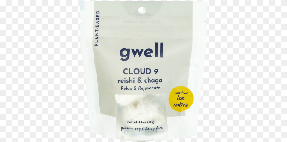 Cloud 9 Reishi U0026 Chaga Adaptogen Tea Cookies U2014 Gwell Plantbased Functional Food Snacks, Powder, Bag Free Transparent Png