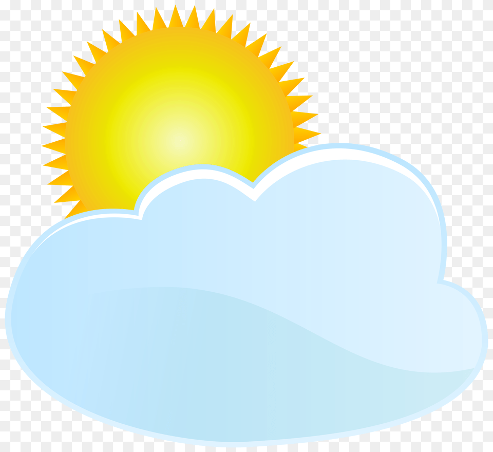 Cloud And Sun Weather Icon Clip Art, Nature, Outdoors, Sky Free Transparent Png