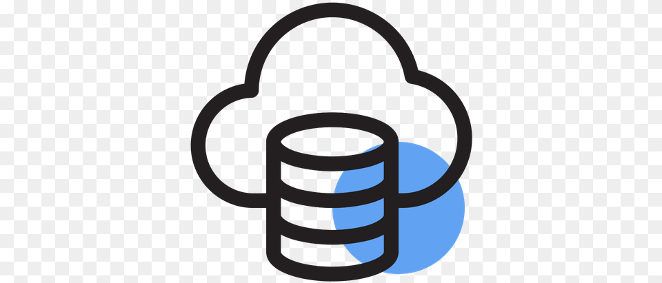 Cloud Backup Icon Of Colored Outline Style Available In Clip Art, Cup, Helmet, American Football, Playing American Football Free Png Download