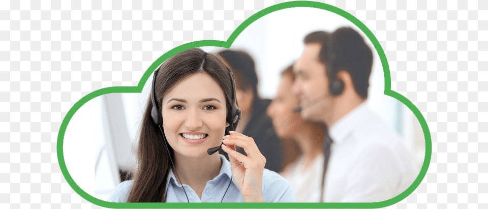 Cloud Based Call Center Software Assistance Over Phone, Adult, Person, Woman, Female Png