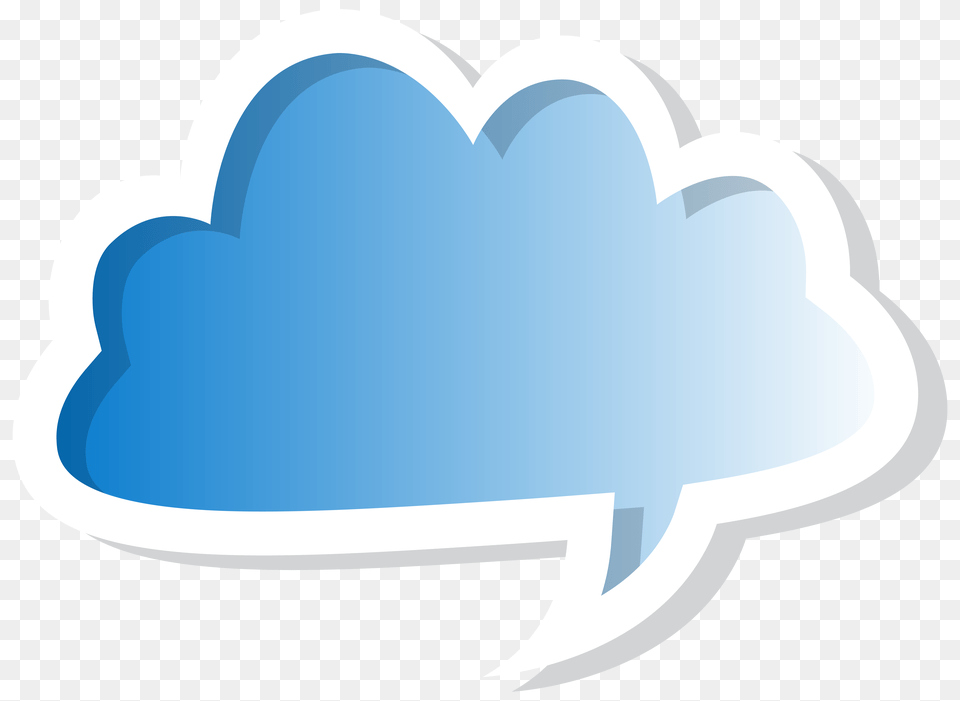 Cloud Bubble Speech Blue Clip Art Gallery, Ice, Nature, Outdoors, Person Png Image