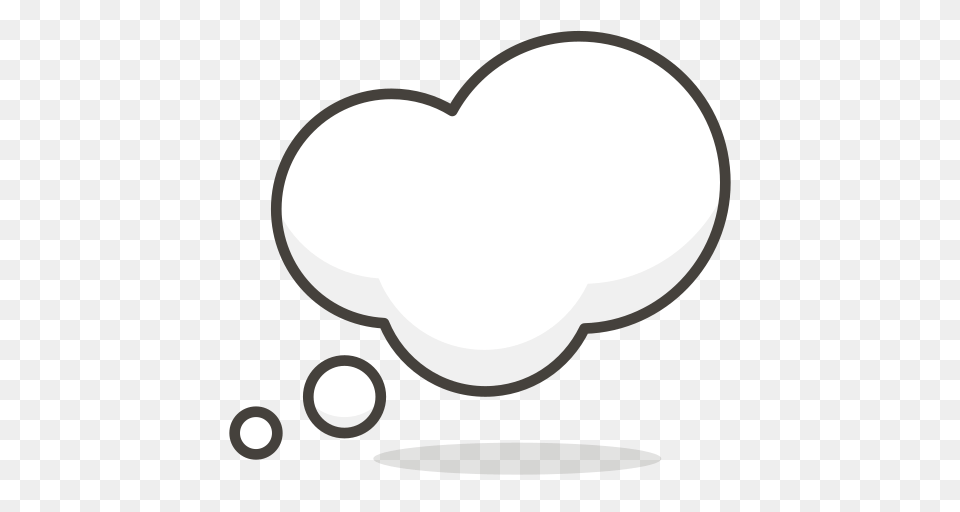 Cloud Bubbles Thought Icon Of Another Emoji Icon Set, Light, Astronomy, Moon, Nature Free Png Download