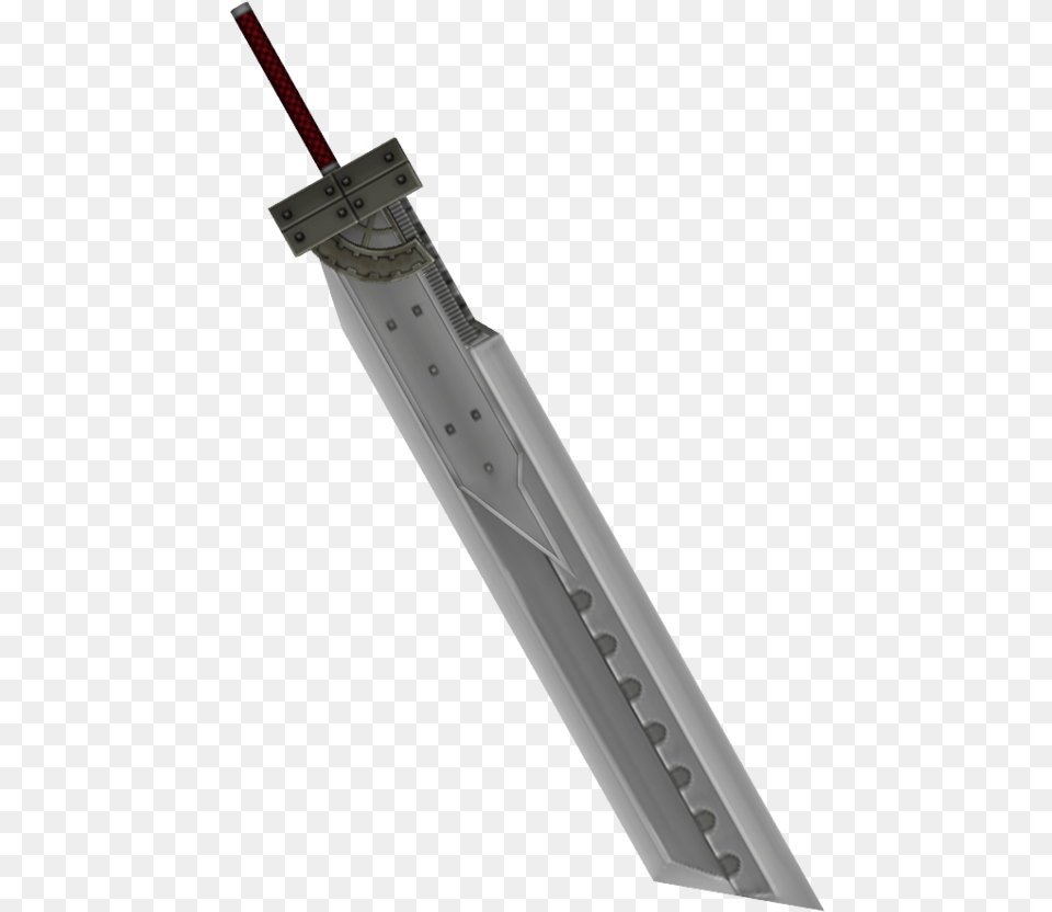 Cloud Buster Sword Art, Weapon, Blade, Dagger, Knife Png Image