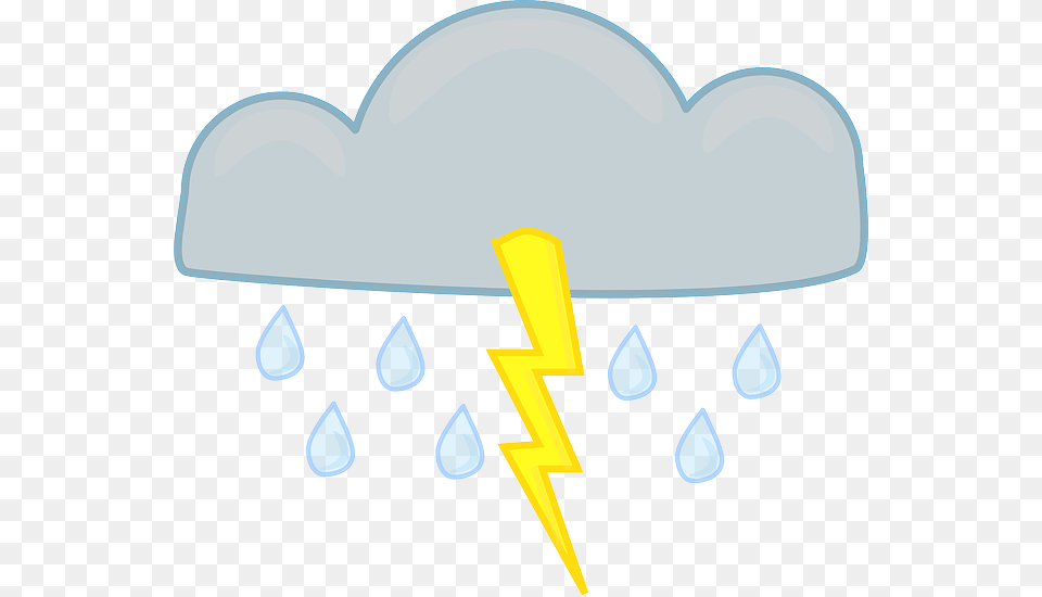 Cloud Cartoon Lightning Weather Rain Storm Dibujo De Una Tormenta Electrica, Ice, Nature, Outdoors, Sky Png Image