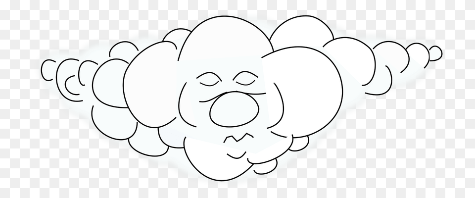 Cloud Clipart, Baby, Person, Face, Head Png Image