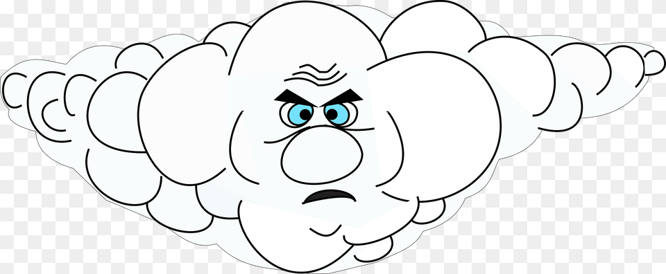 Cloud Clipart, Face, Head, Person, Baby Png