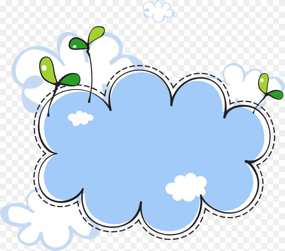 Cloud Clipart, Pattern, Nature, Outdoors, Leaf Free Transparent Png