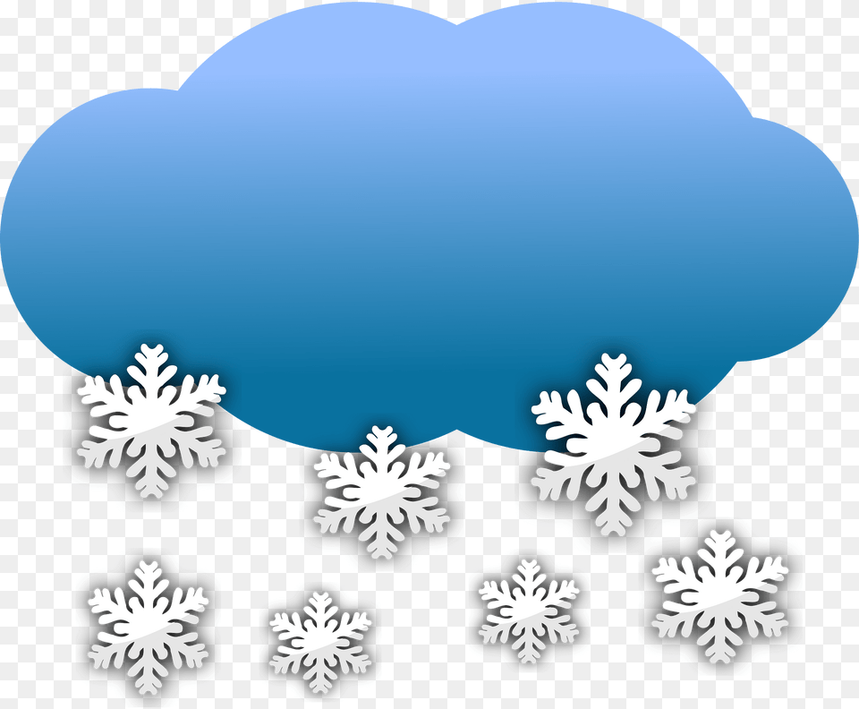Cloud Clipart, Nature, Outdoors, Snow, Snowflake Free Png Download