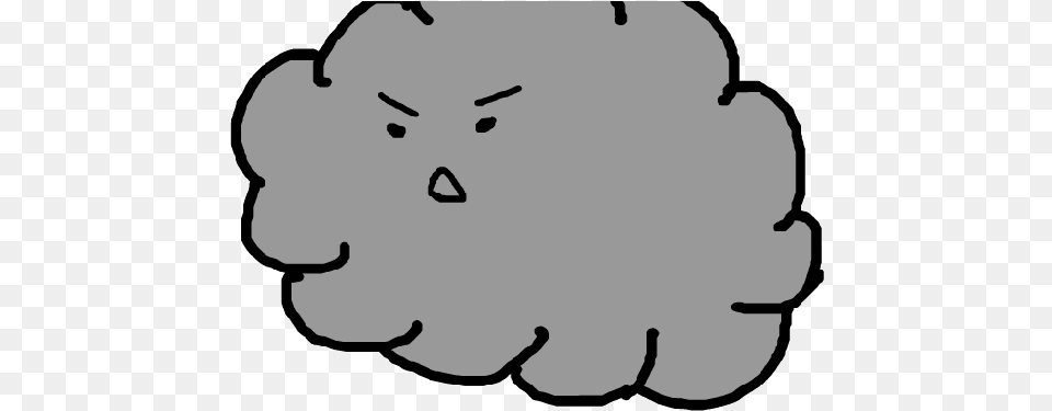 Cloud Clipart Animated Gif Transparent Elephant Angry Gif, Stencil, Nature, Outdoors, Weather Png
