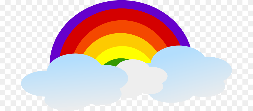 Cloud Clipart Rainbow, Nature, Outdoors, Sky, Baby Free Png Download