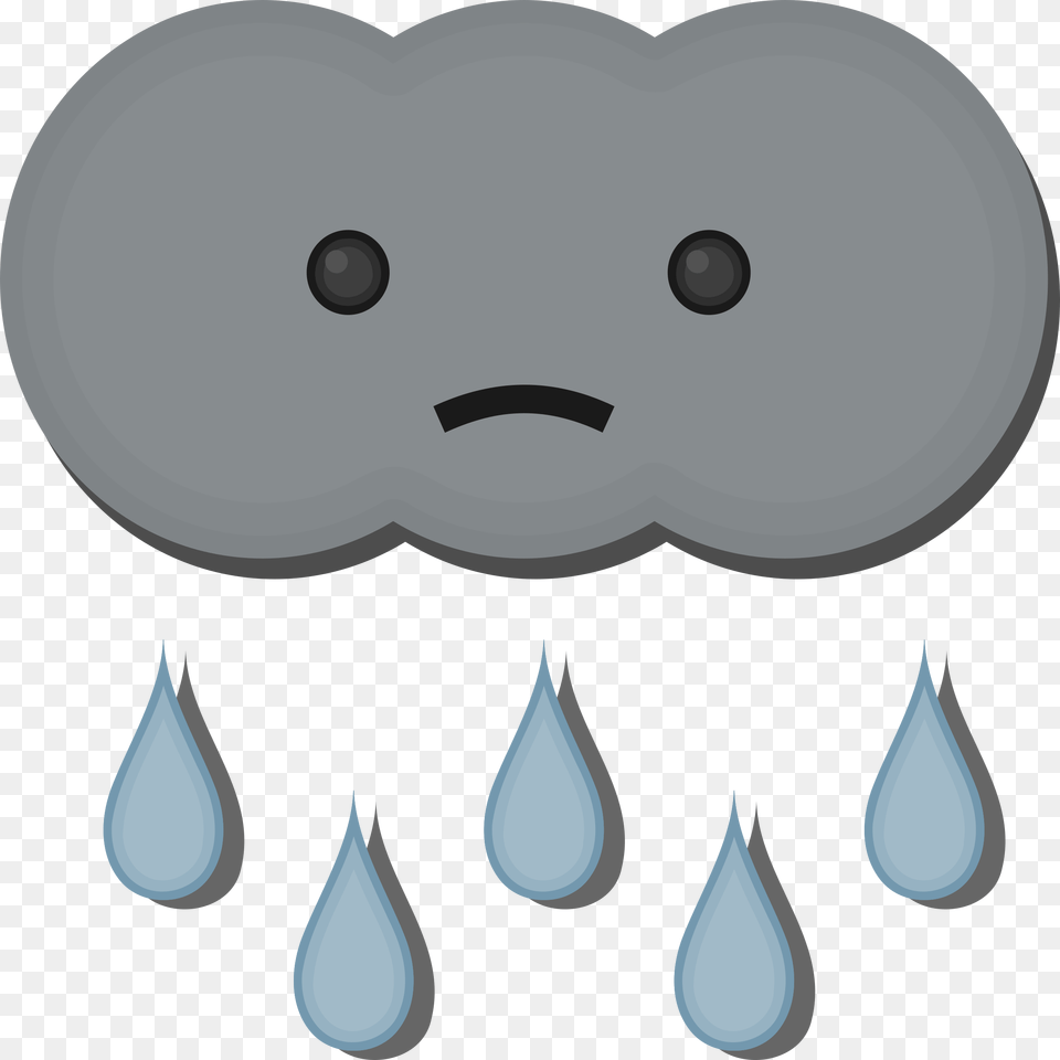 Cloud Clipart Sad Sad Rain Cloud, Leisure Activities, Person, Sport, Swimming Free Transparent Png