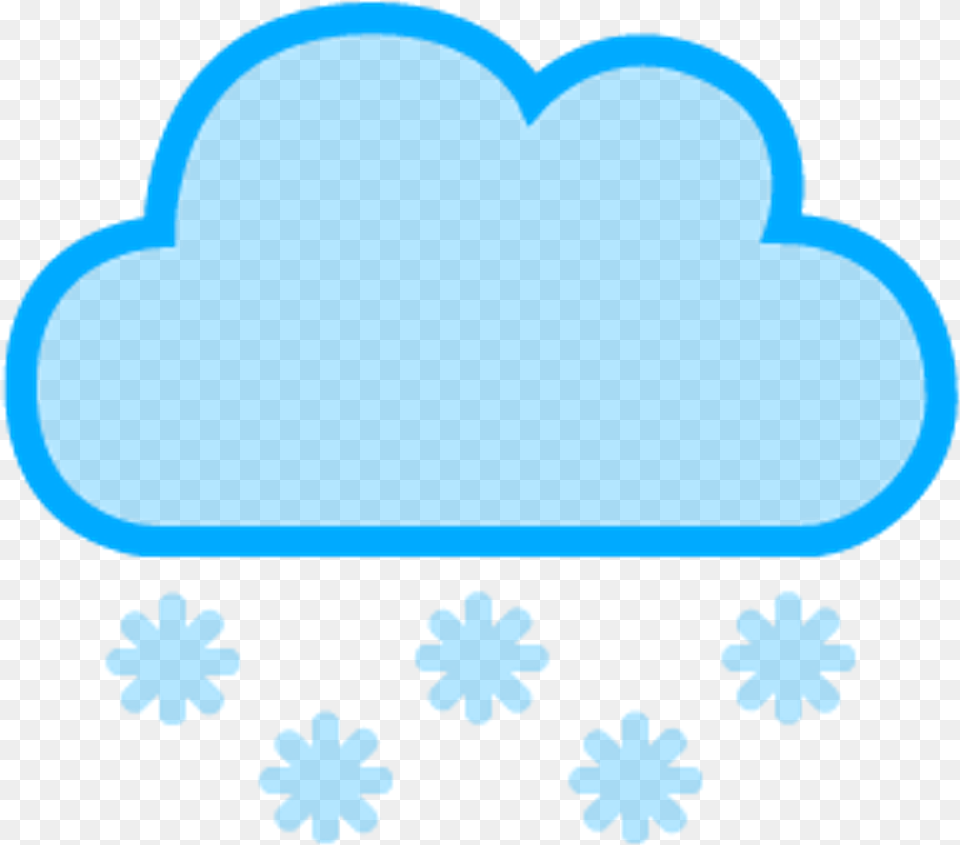 Cloud Clipart Snowing Rain Weather Symbol, Nature, Outdoors, Snow, Machine Free Transparent Png