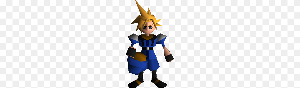 Cloud Cloud Strife Models To Print Yeggi Cloud Strife, Clothing, Costume, Person, Baby Free Png Download