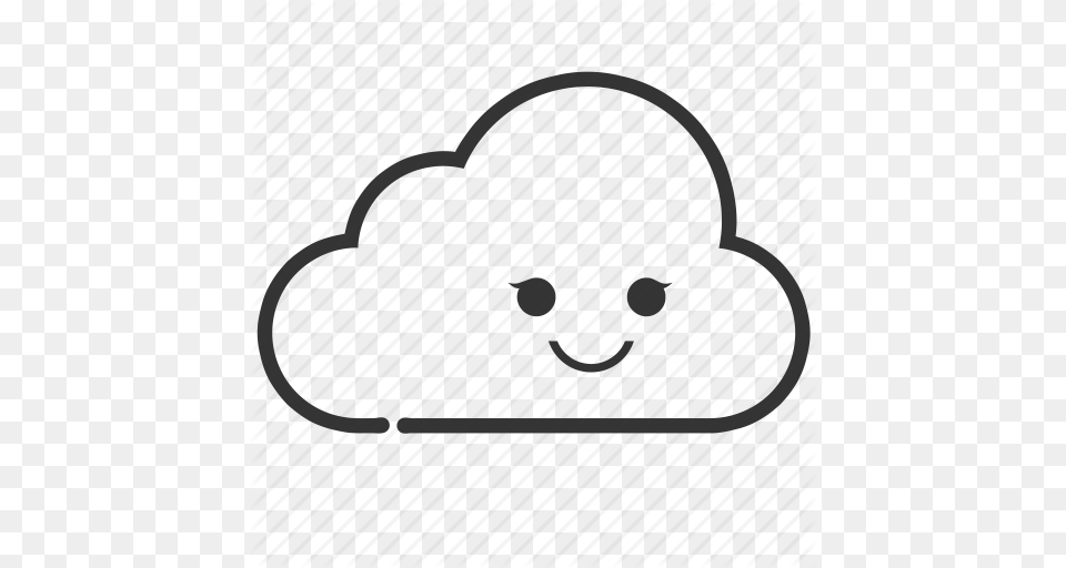 Cloud Clouds Cloudy Emoji Emoticons Weather Icon, Accessories, Bag, Handbag, Gate Free Png