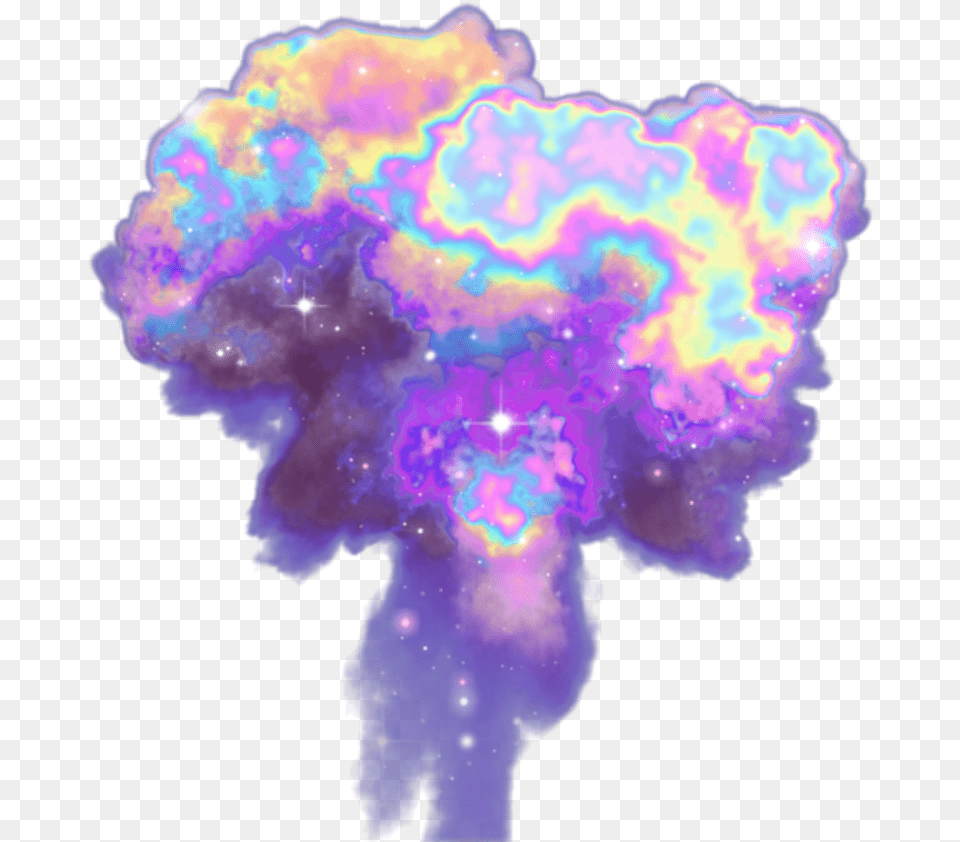 Cloud Clouds Smoke Glitter Glow Heaven Aesthetic Purple Transparent Background, Accessories, Ornament, Mineral, Jewelry Free Png