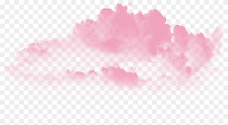 Cloud Clouds Uds Nubes Nube Pinktumblr Pink Stickerspopulares Pink Cloud Transparent Background, Purple, Mineral Free Png Download