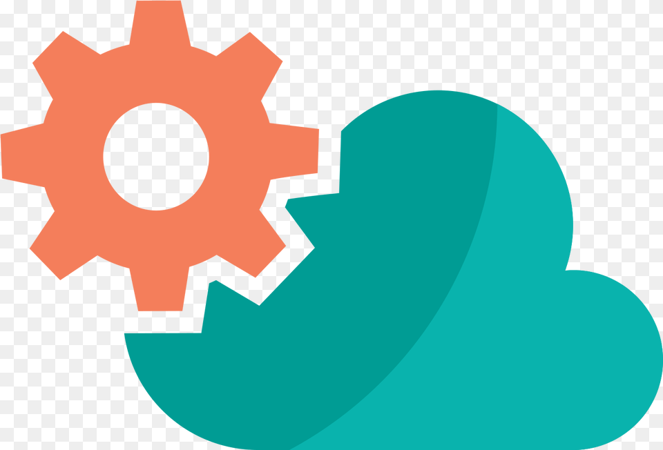 Cloud Cog Image With No Background Language, Machine, Gear, Person Free Png Download