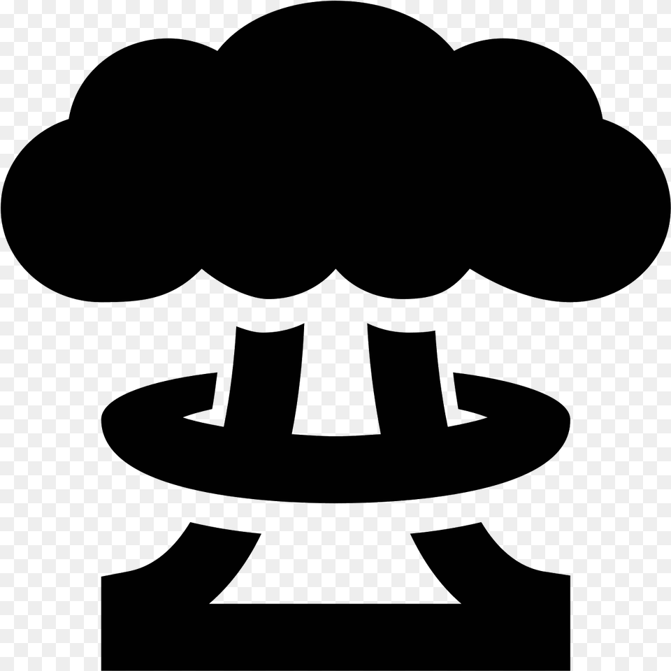 Cloud Computer Icons Clip Art Layer Dialog Mushroom Cloud Symbol, Gray Png