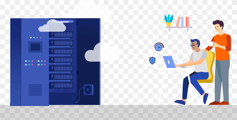 Cloud Computing, Computer, Electronics, Adult, Person Free Png Download