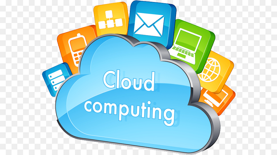 Cloud Computing Cloud Computing Logo, Text, Device, Grass, Lawn Free Png Download