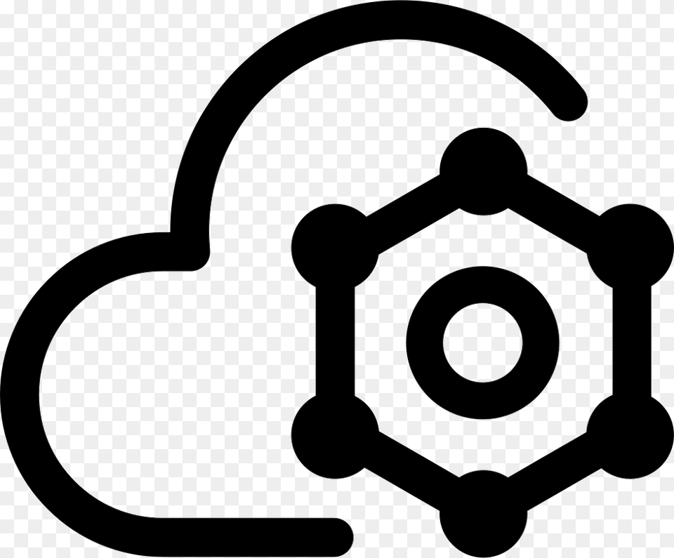 Cloud Computing Management Cloud Management Icon, Stencil, Symbol Free Png