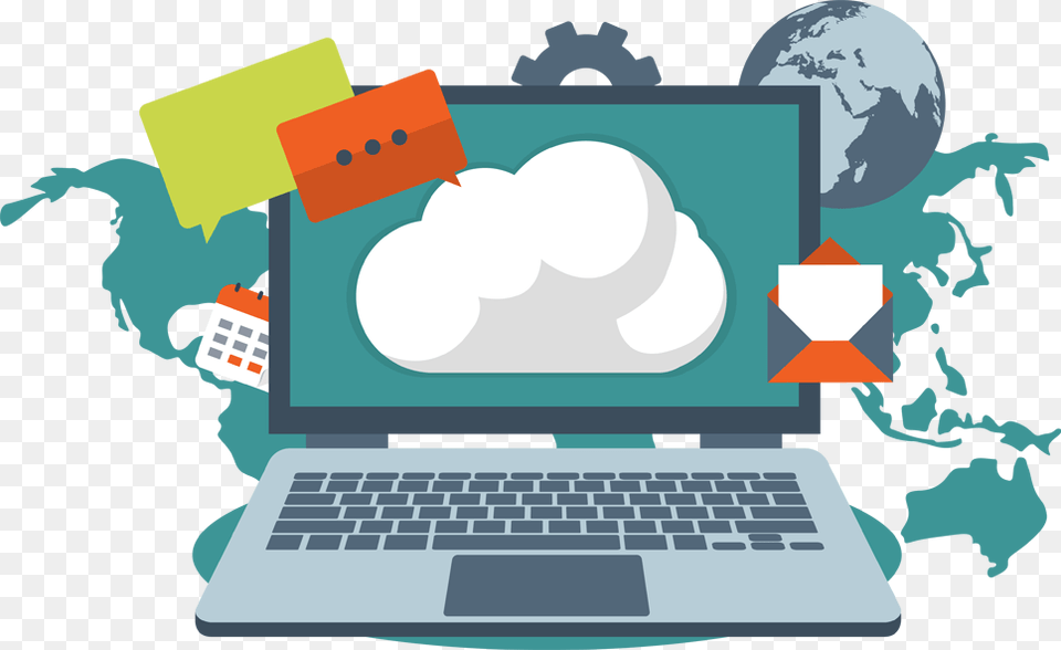 Cloud Computing Services We Provide Web Application, Computer, Electronics, Pc, Laptop Png