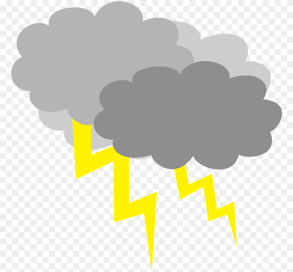 Cloud Cover With The Stormstormlightningstorm Clouds Cartoon Storm Cloud, Nature, Outdoors, Weather, Person Free Transparent Png