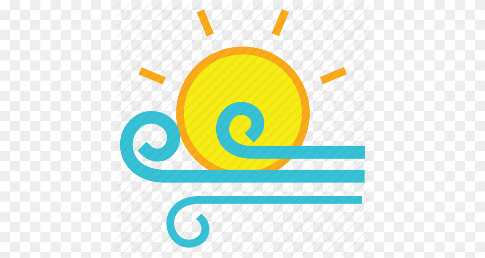 Cloud Day Forecast Sun Weather Wind Windy Icon, Gauge Png Image