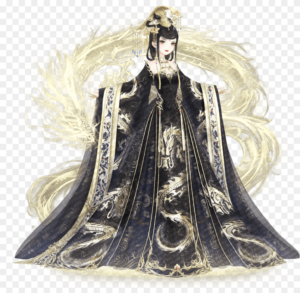 Cloud Dragon Of Apocalypse Miracle Nikki, Fashion, Adult, Wedding, Person Png