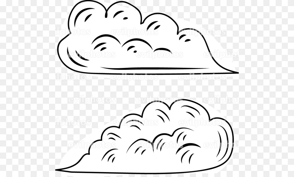 Cloud Drawing Vector And Stock Photo, Animal, Seafood, Sea Life, Invertebrate Free Png