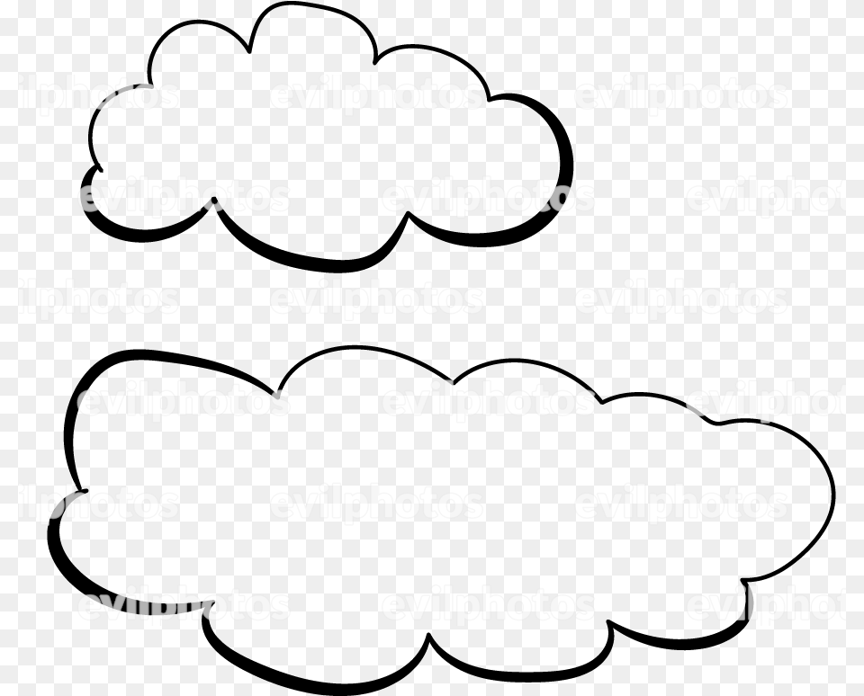 Cloud Drawing Vector And Stock Photo Clouds Drawings, Text, Chart, Number, Plot Free Png