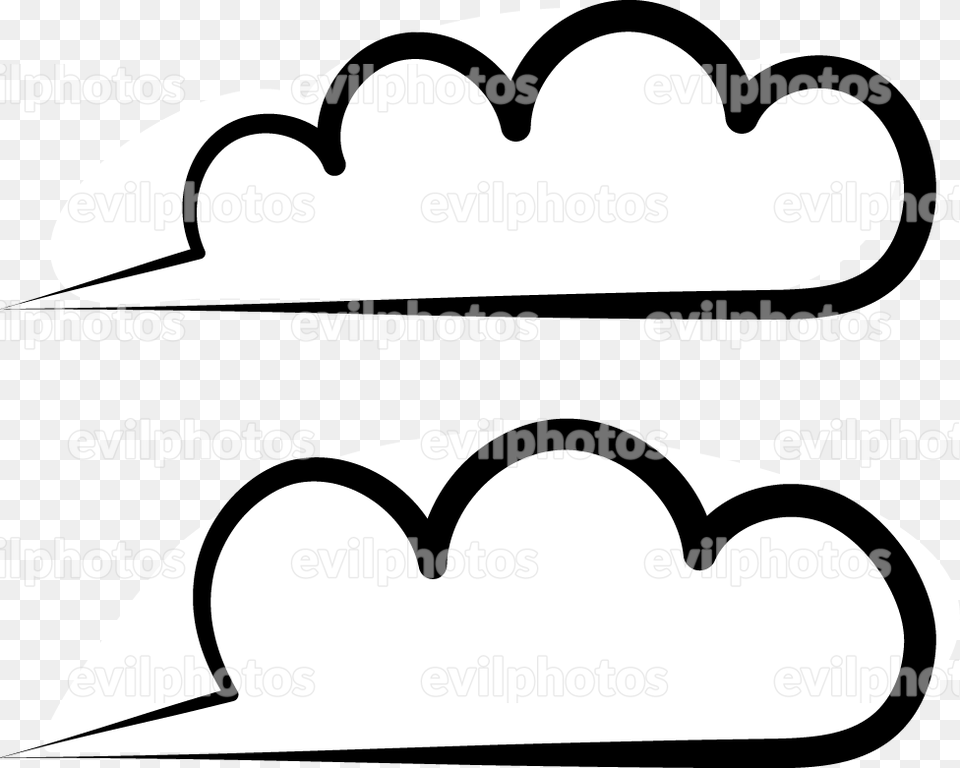 Cloud Drawing Vector And Stock Photo Line Art, Face, Head, Person, Stencil Png Image