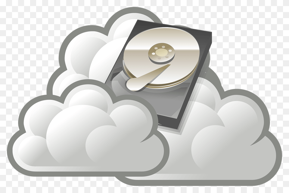 Cloud Drive Clipart, Computer, Computer Hardware, Electronics, Hardware Png Image