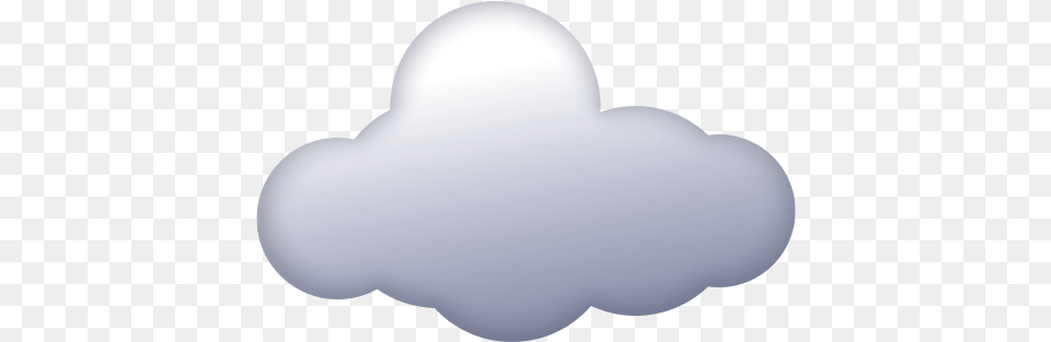 Cloud Emoji 5 Cloud Emoji, Nature, Outdoors, Weather, Lighting Png Image